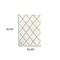 Homeroots 5 x 8 ft. Ivory & Gray Geometric Lattice Area Rug 387964 - alternate 4
